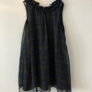 Green Plaid Dress